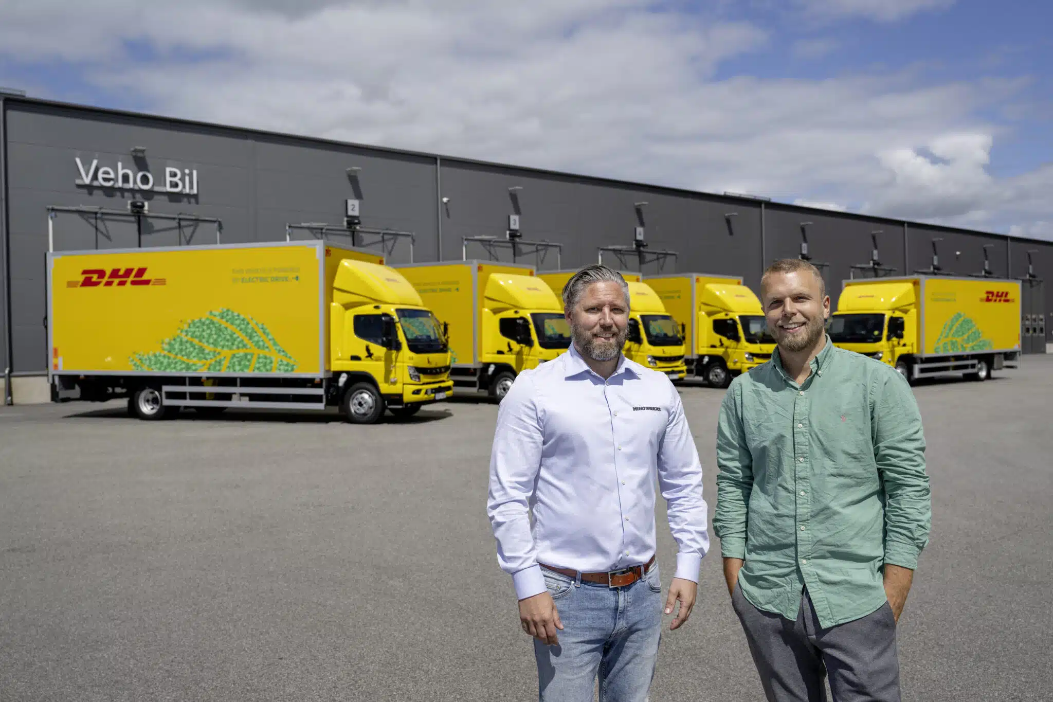 FUSO eCanter in Schweden: Falkenklev Logistik fährt elektrisch für DHL in MalmöFUSO eCanter in Sweden: Falkenklev Logistik electrifies its routes for DHL in Malmö